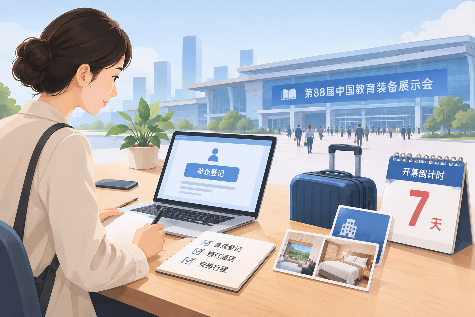第88届中国教育装备展示会（长沙）观众参观攻略主题配图
